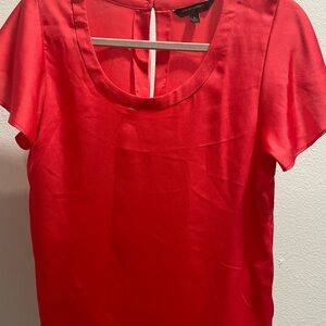 Banana Republic Vibrant Red Blouse